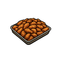 Zestaw skrzydeł 100 szt