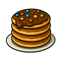 Pancakes M&M's Baby
