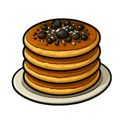 Pancakes Oreo