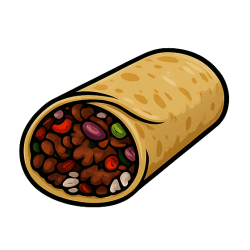 Buritto z wołowiną